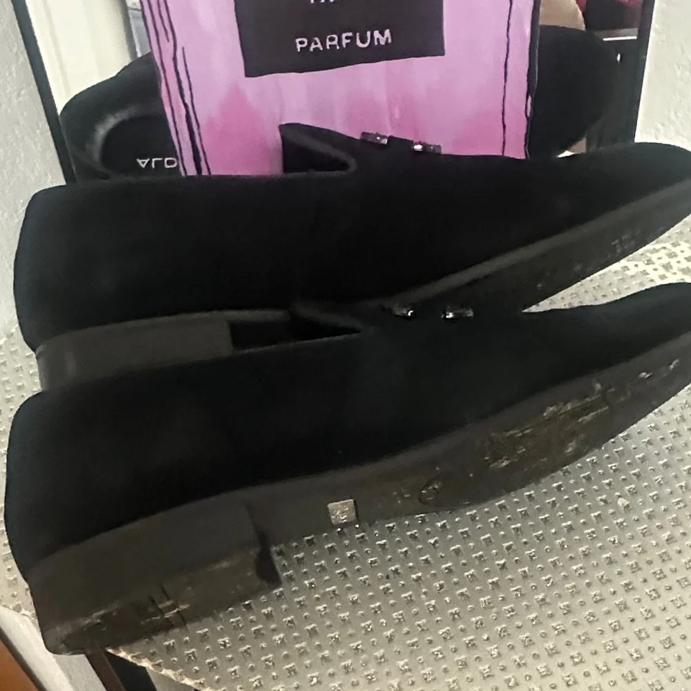 Aldo Men's Black Connery Loafers, Size 12
